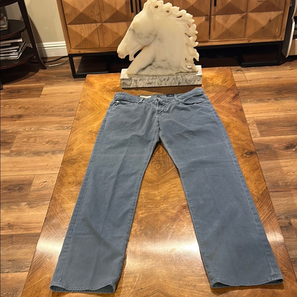 AG Adriano Goldschmied Graduate 33/34 Men's Slate Jeans